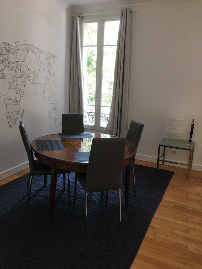 Nice Grand Appartement Face Jardin Экстерьер фото