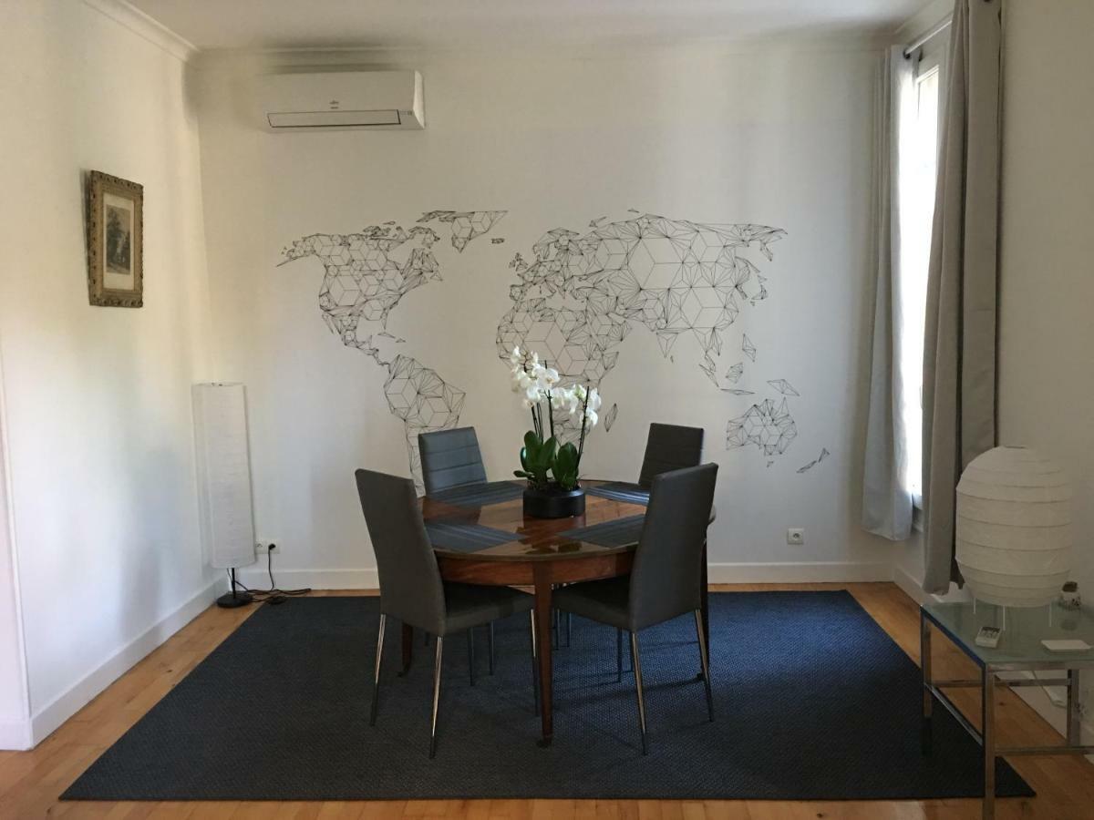 Nice Grand Appartement Face Jardin Экстерьер фото